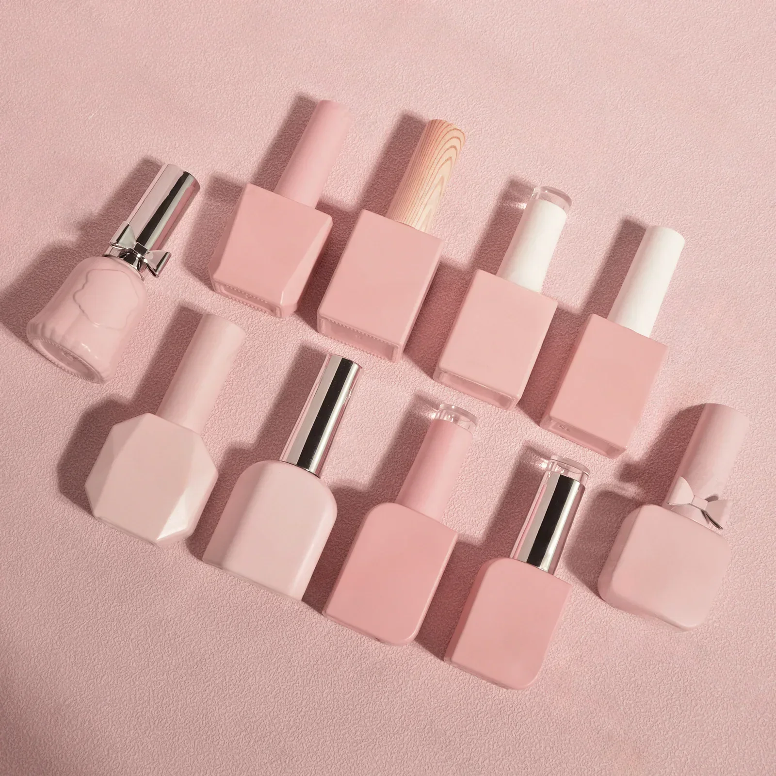 Gel Refill Pack - Botella vacía para esmalte de uñas,