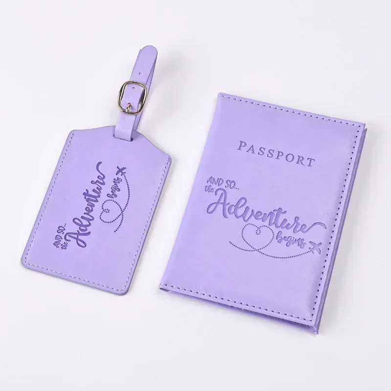 Index Card Holder - Nuevo Porta pasaporte de cuero PU