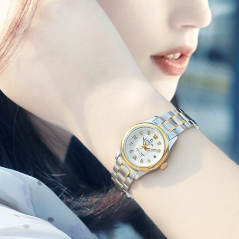 Paper Weight Crystal - Carnival-Reloj mecánico automático para Mujer, accesorio