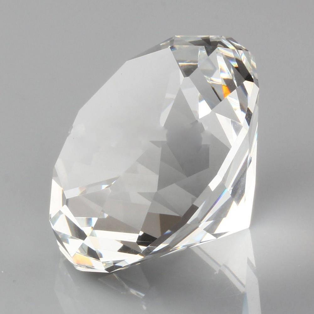 Hbl-diamantes de cristal trans - Paper Weight Crystal reseña y precio