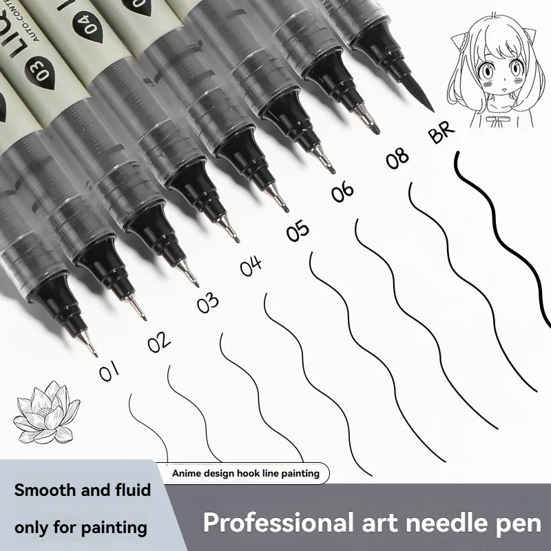 Paquete de 12 Rotuladores Negr - Correction Pen Fine reseña y precio