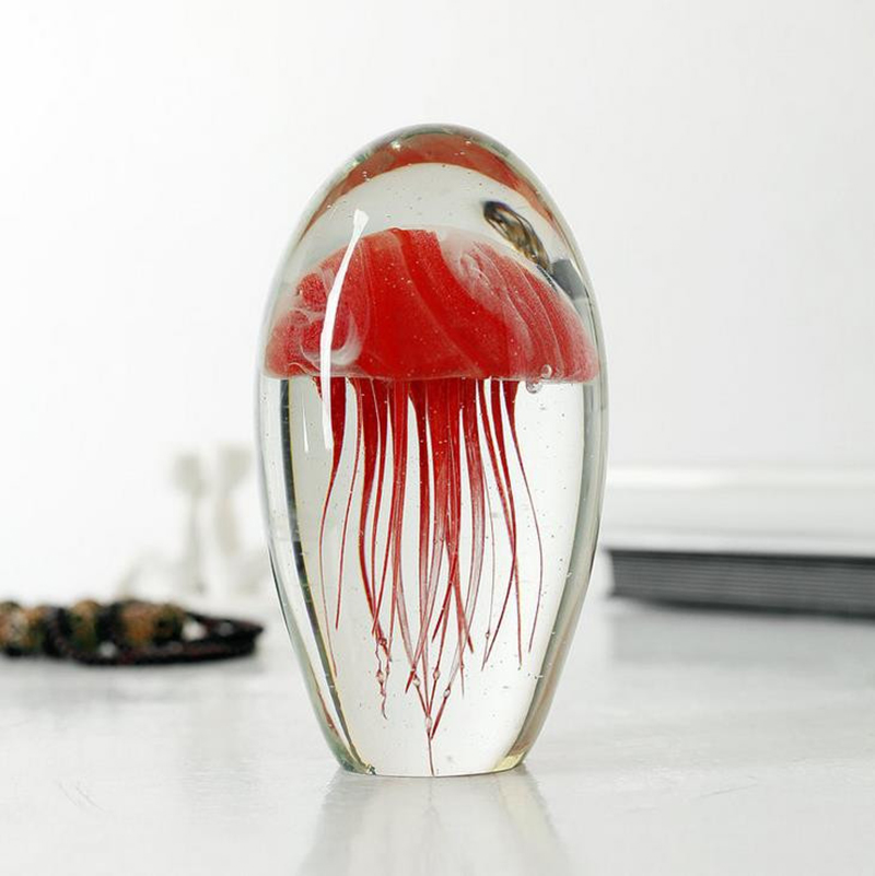 Figuras de cristal de medusas  - Paper Weight Crystal reseña y precio