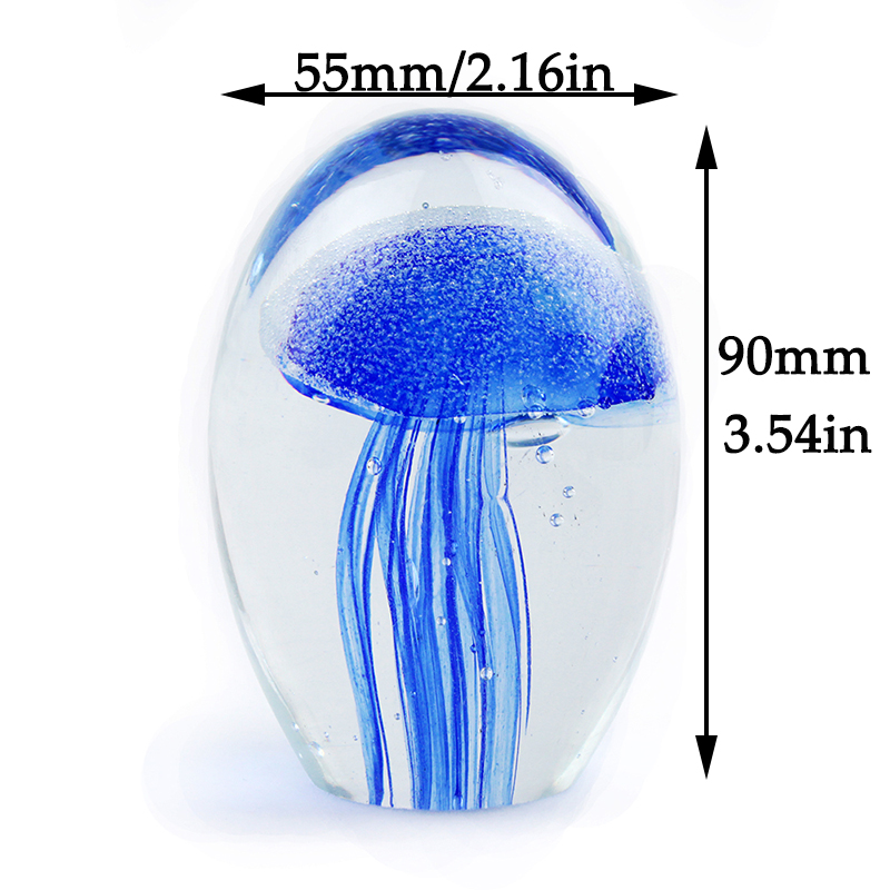 Figuras de cristal de medusas  - Paper Weight Crystal reseña y precio