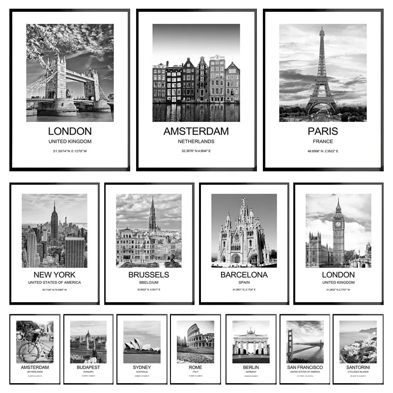 Póster de ciudad de Nueva York - Ink Blotter Paper reseña y precio
