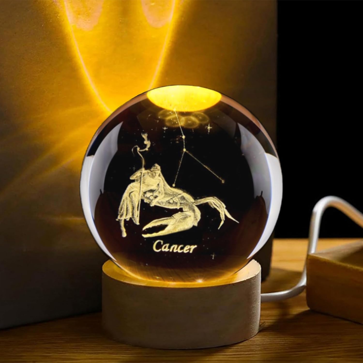Bola de cristal de constelació - Paper Weight Crystal reseña y precio