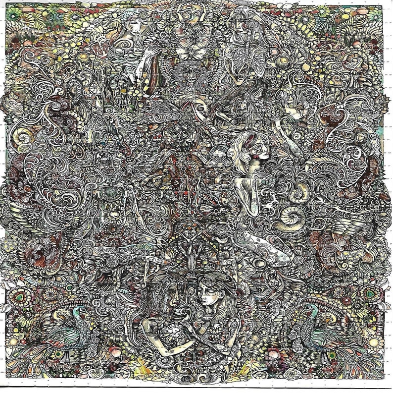 Todo psicodélico LSD, secante  - Ink Blotter Paper reseña y precio