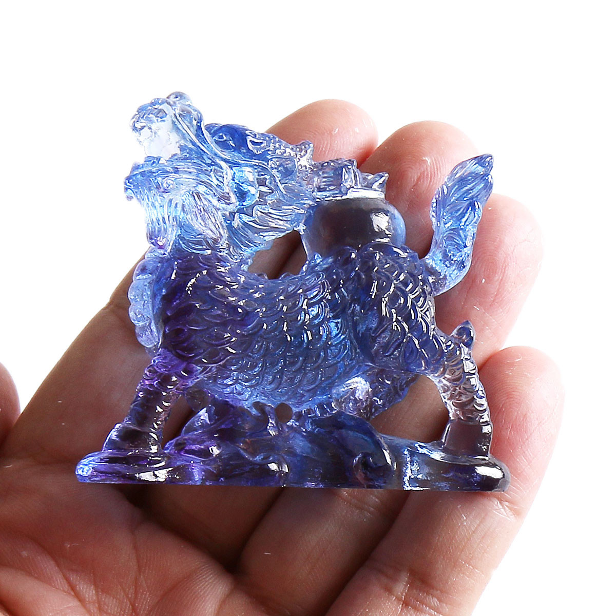 Estatua de Cristal Liuli China - Paper Weight Crystal reseña y precio